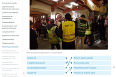 Module sur l'évacuation en cas d'incendie - Formation en ligne Alpes Agir