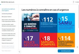 Module Alerter les secours - Formation en ligne